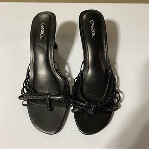 New cute black heels